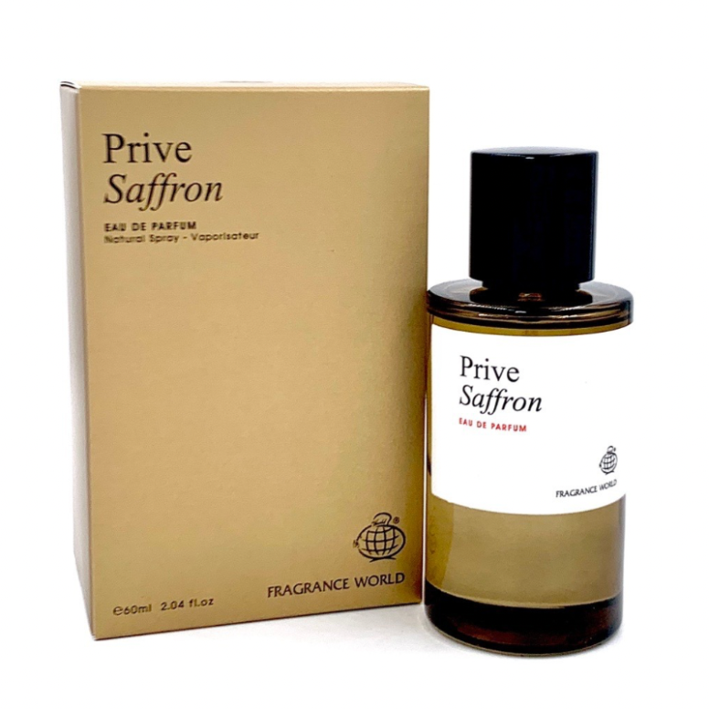 PRIVÉ SAFFRON Eau De Parfum 60ml – Fragrance World
