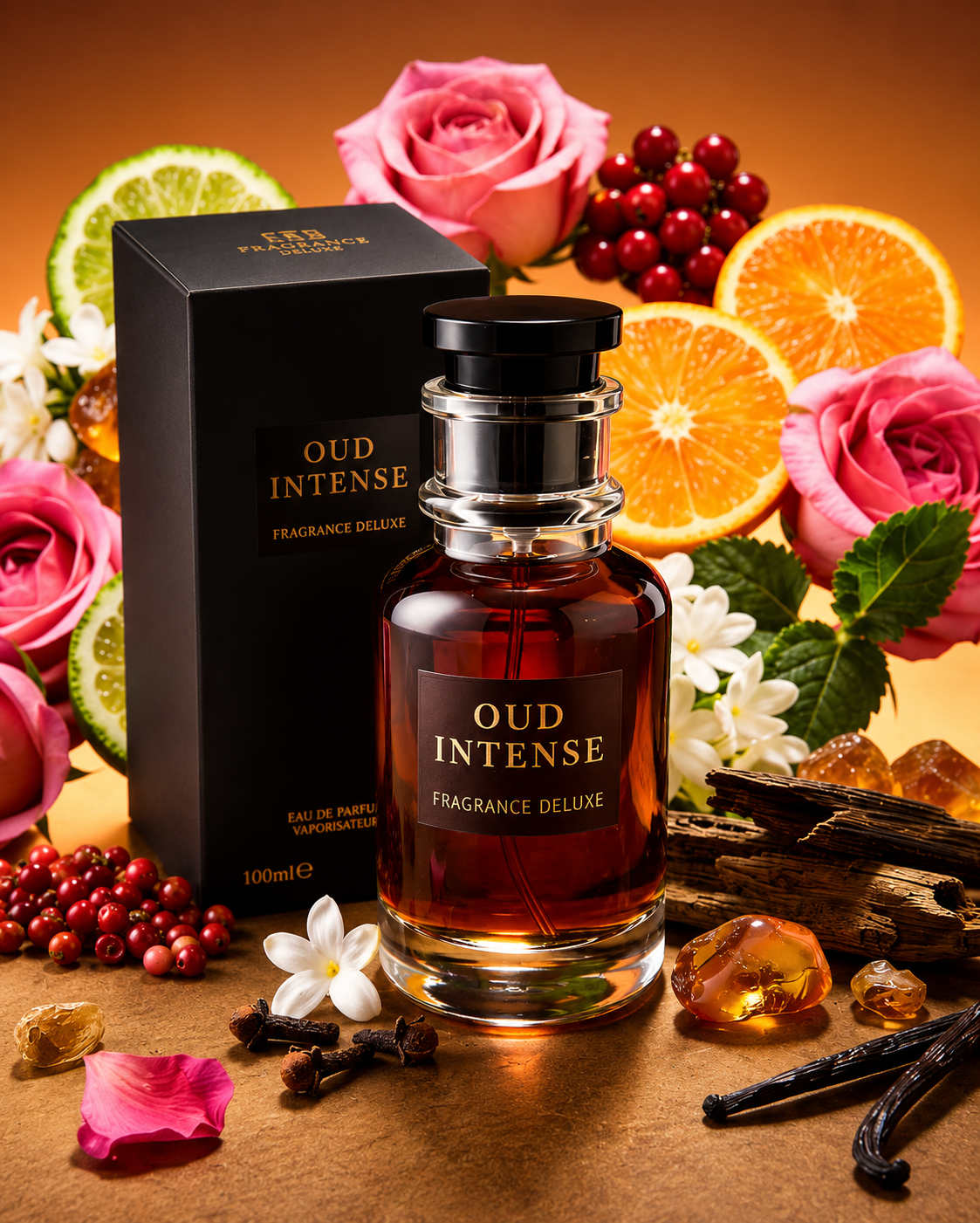 Oud Intense Fragrance Deluxe – Eau De Parfum 100ml